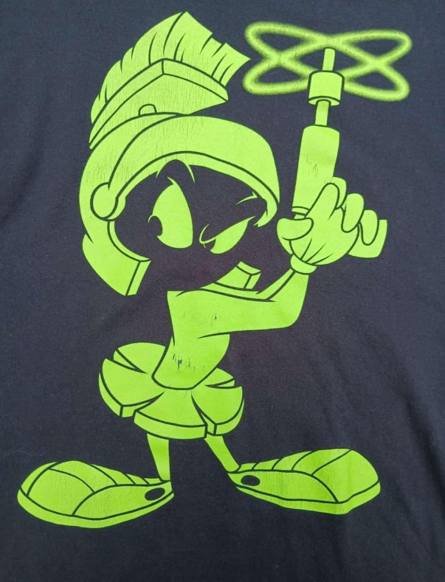 Y2K Looney Tunes Marvin The Martin Mens XL Graphic Tee