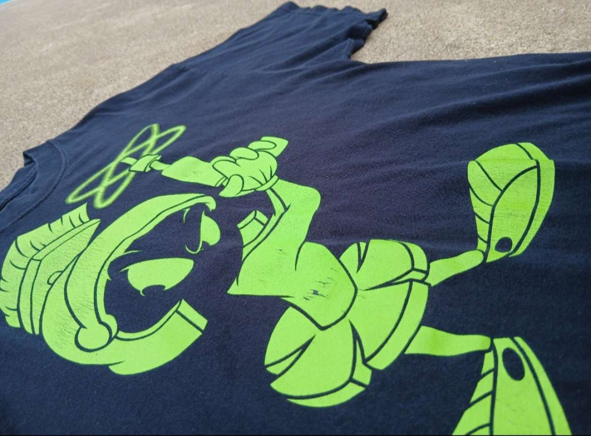 Y2K Looney Tunes Marvin The Martin Mens XL Graphic Tee