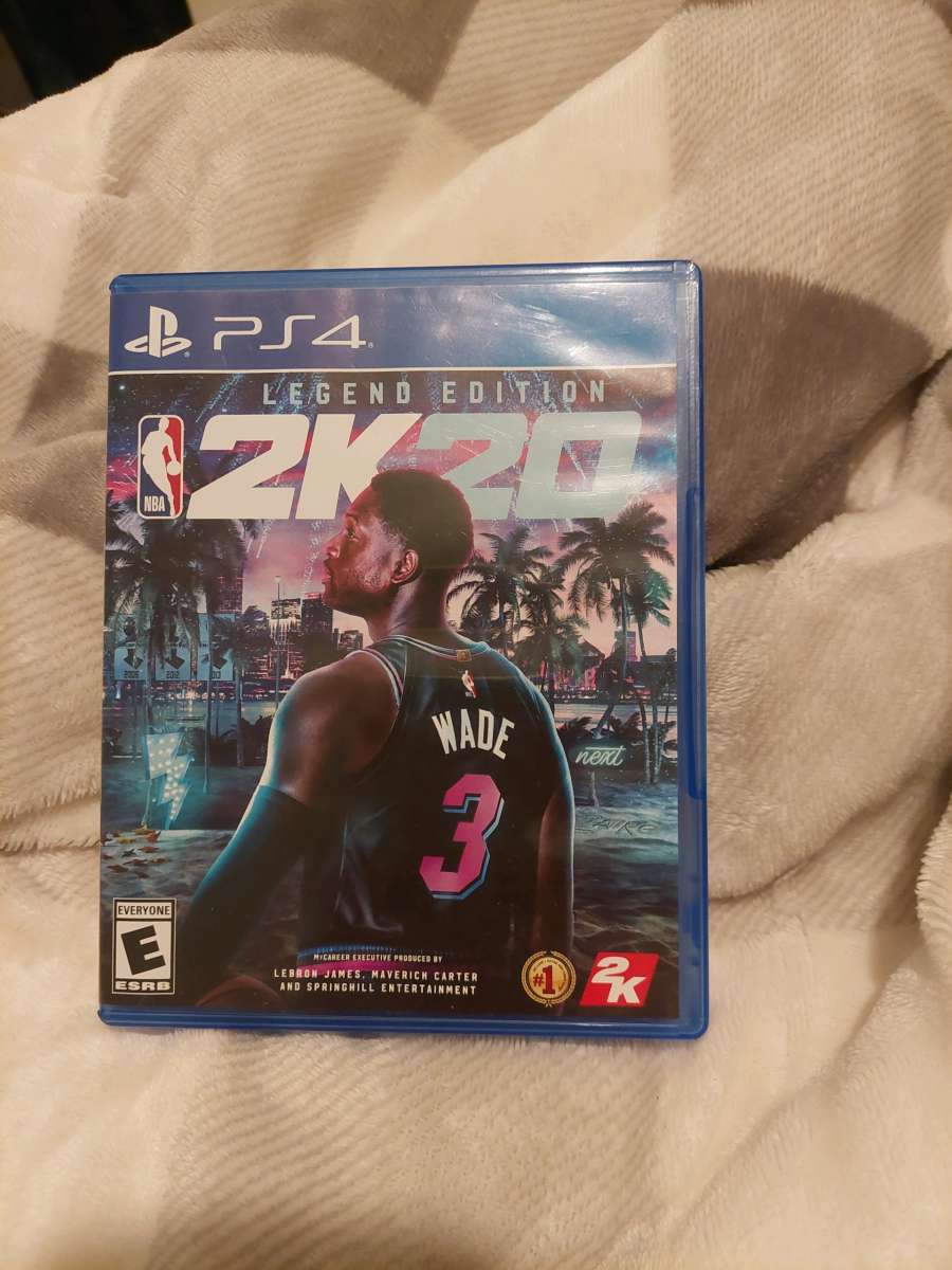 NBA 2K20 Legend Edition  Dwyane Wade  Sony PlayStation 4 PS4