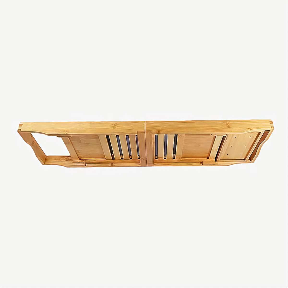 Home It EXPANDABLE Natural BAMBOO BATHTUB TRAY CADDY 27 34