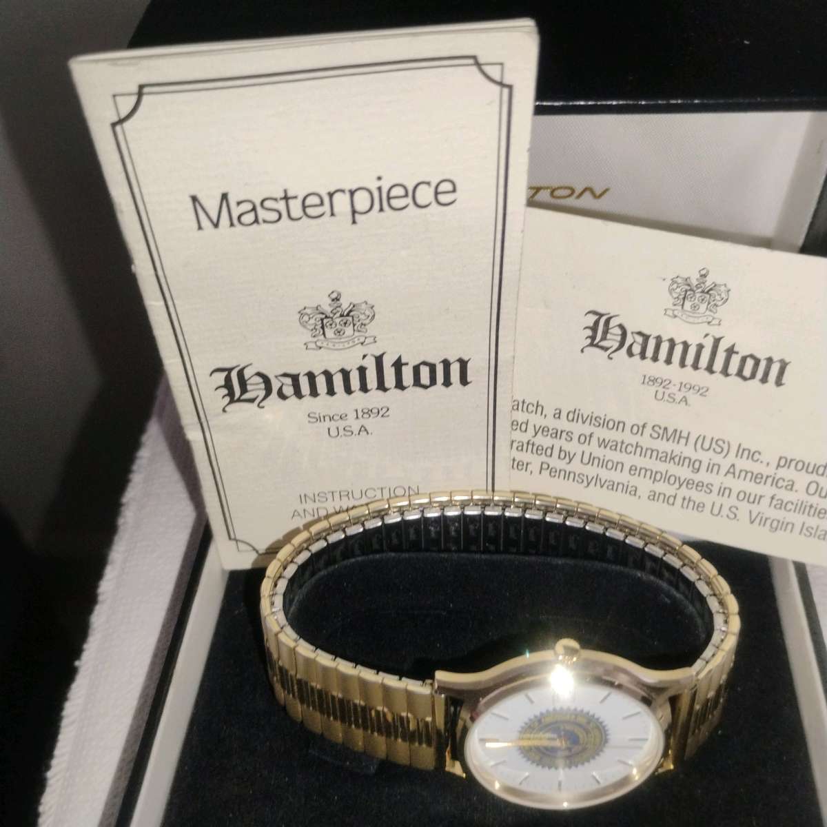 Man watch Hamilton masterpiece