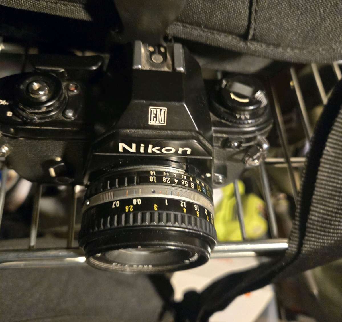 Nikon EM 35MM Film Camera w50MM 18 Nikon Series E Lens  Niko