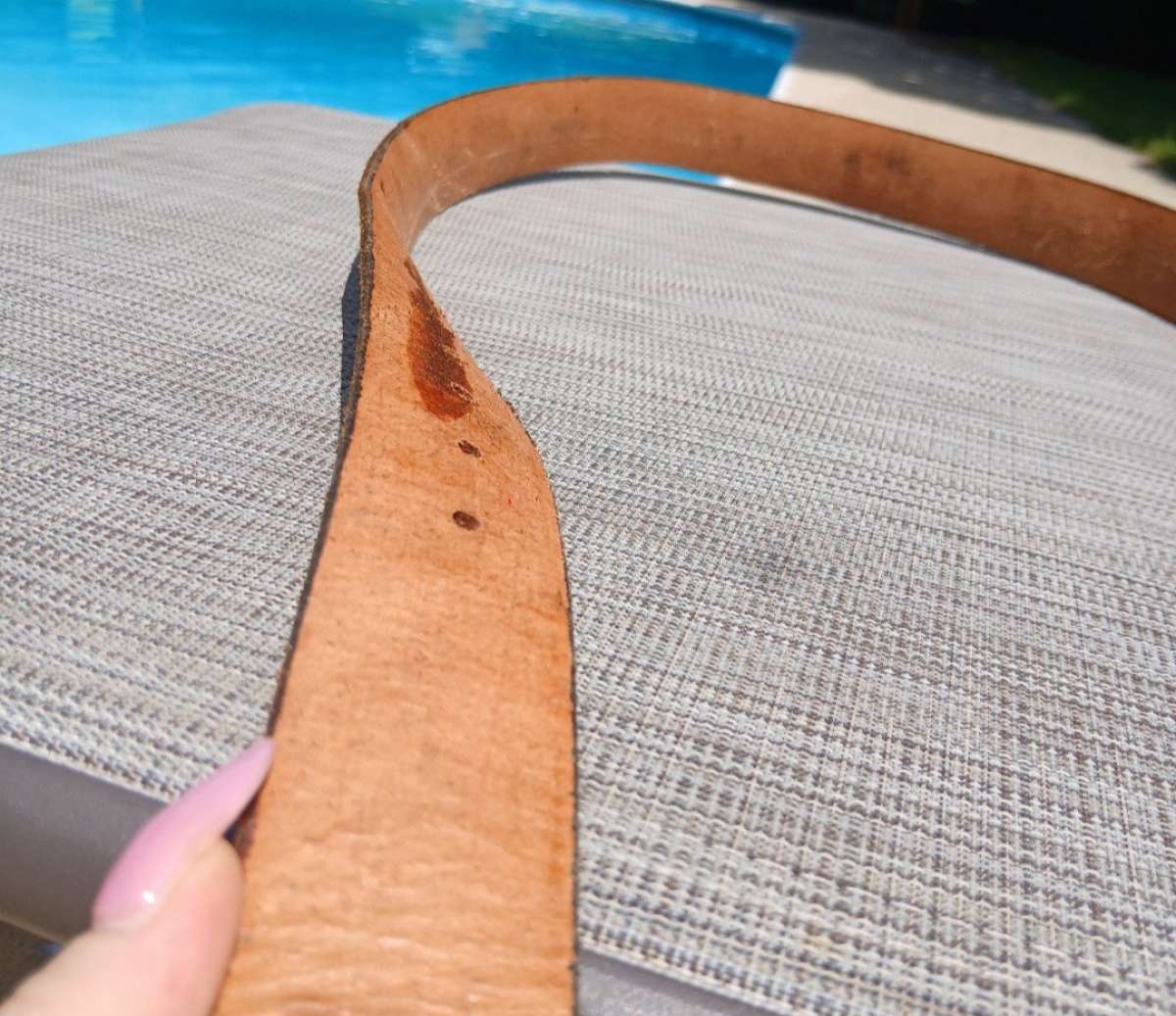 John Deere SpecCast Belt Buckle 40 Inch Leather Belt