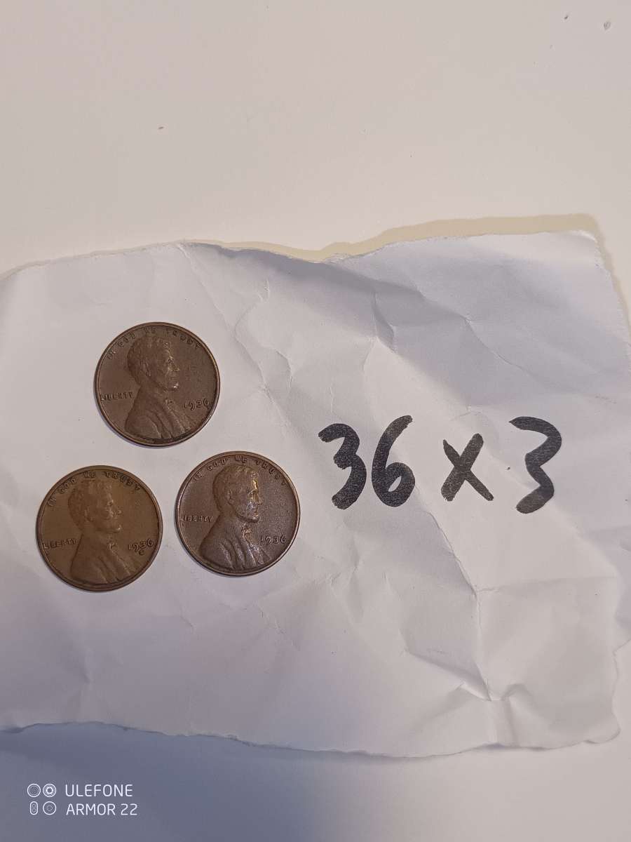 Wheat Pennys 5 Each