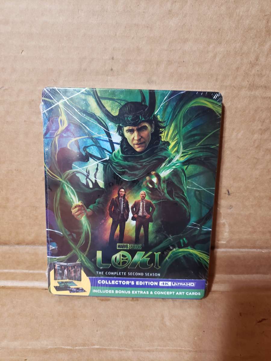 Loki The Complete Second Season  4K UHD Bluray Steelbook NEW