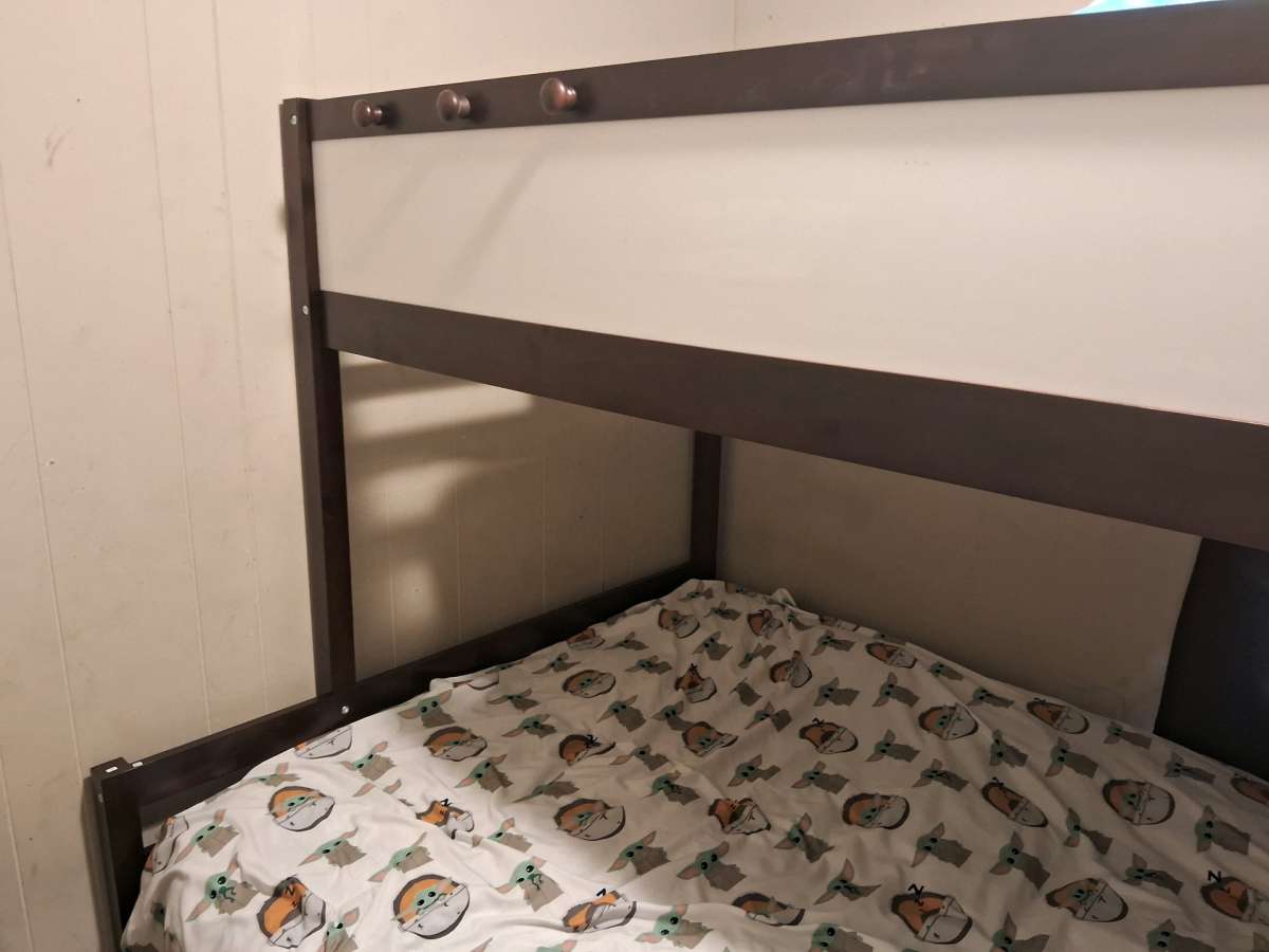 new bunkbeds made out of wood