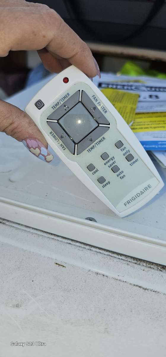 frigidaire Model FFRS0822S1E New W Control Remote