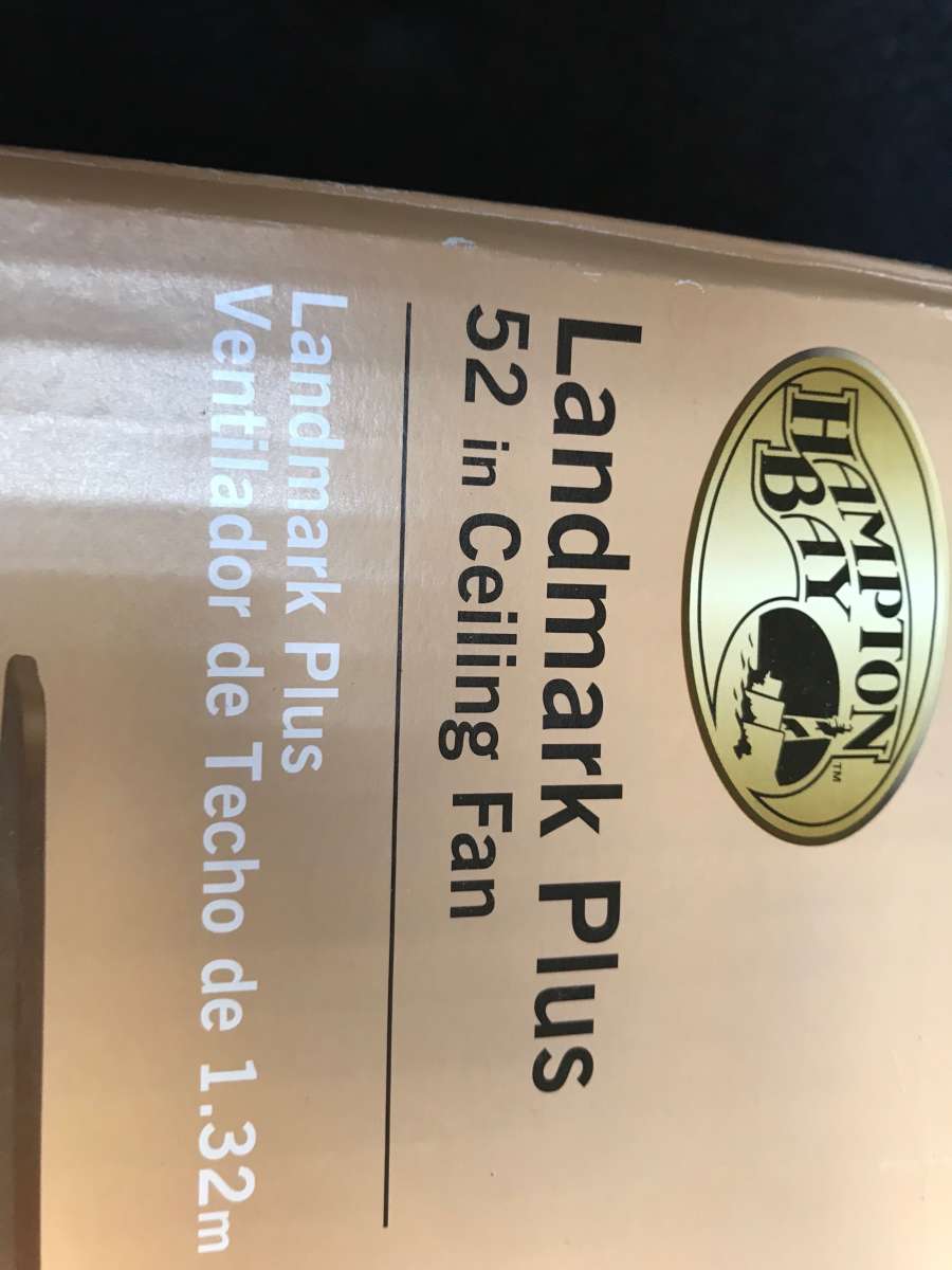 brand new ceiling fan with lights