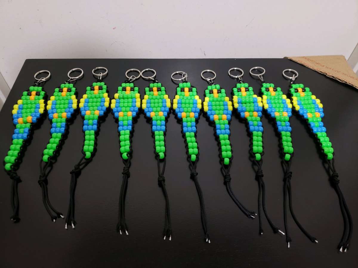 Parrots Keychains