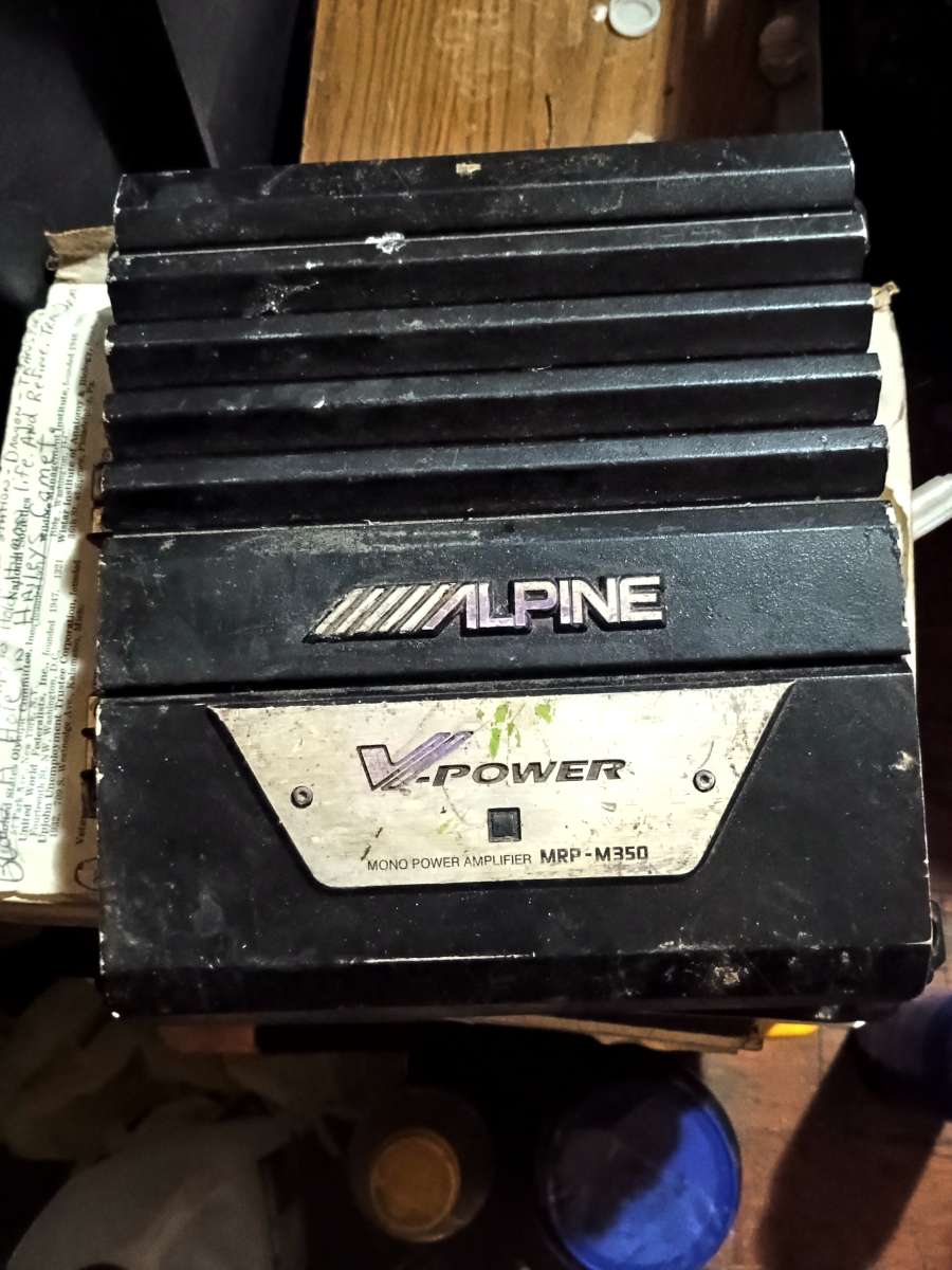 amp 500Watt Alpine