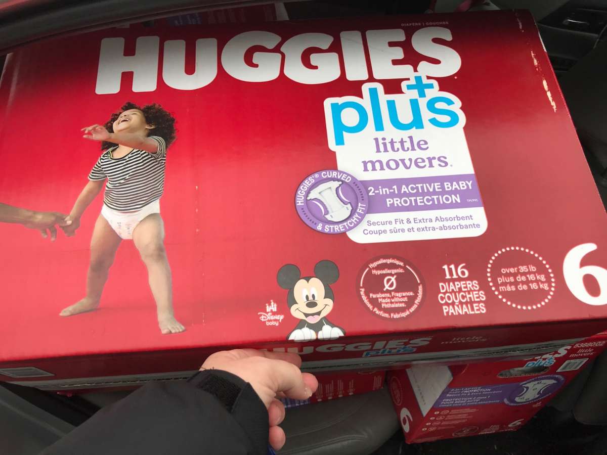 Huggies size 6 116 count