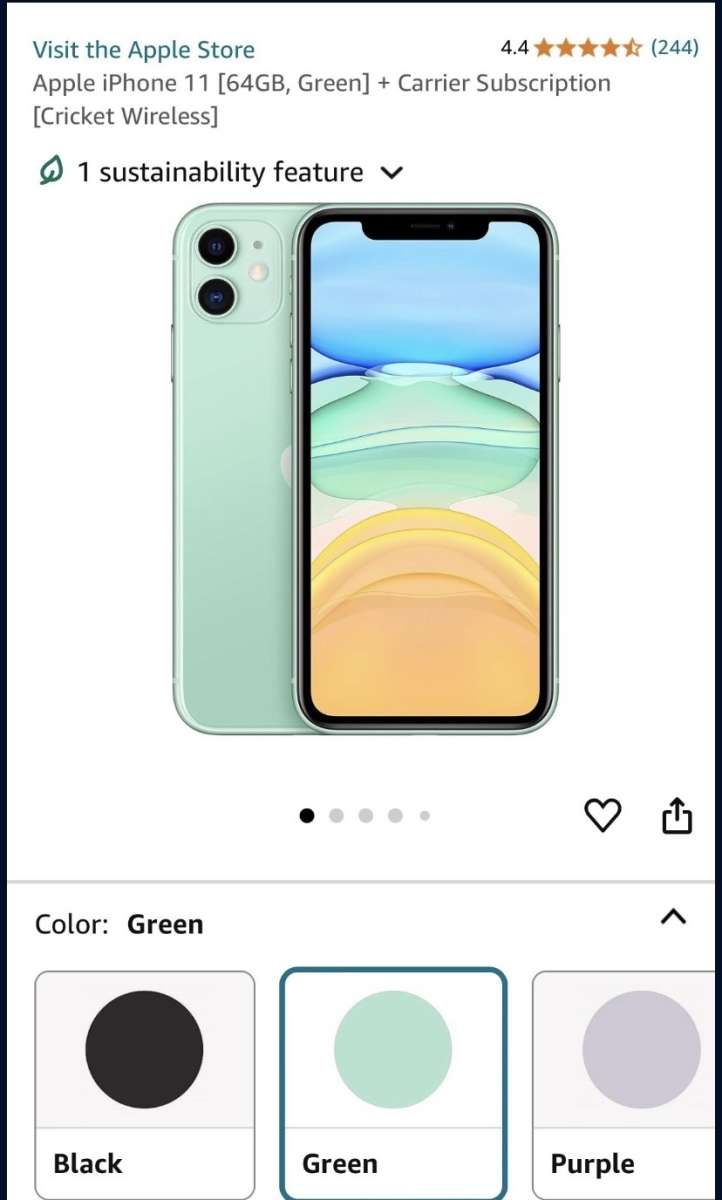 iPHONE 11 MINT TMOBILE UNLOCKED 550 obo Fcfs