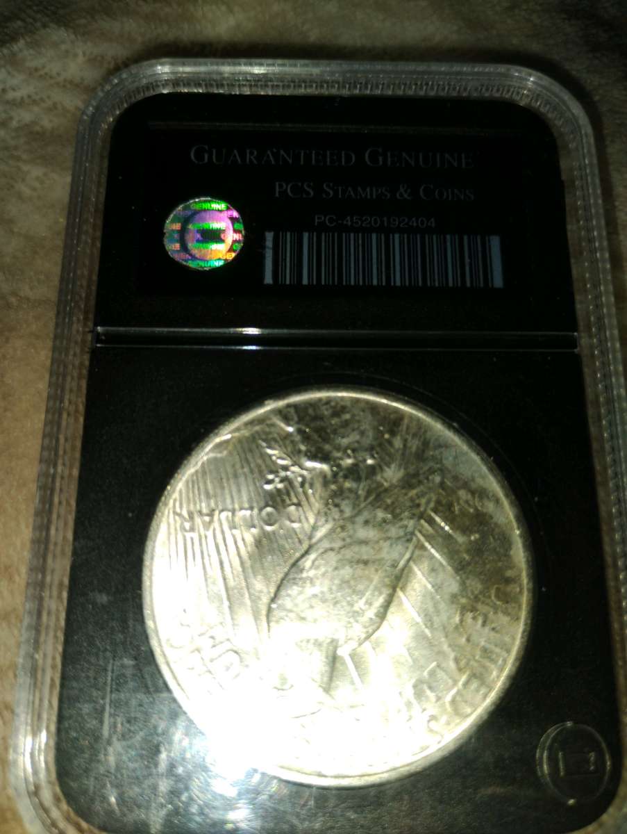 1922 peace silver dollar uncirculated