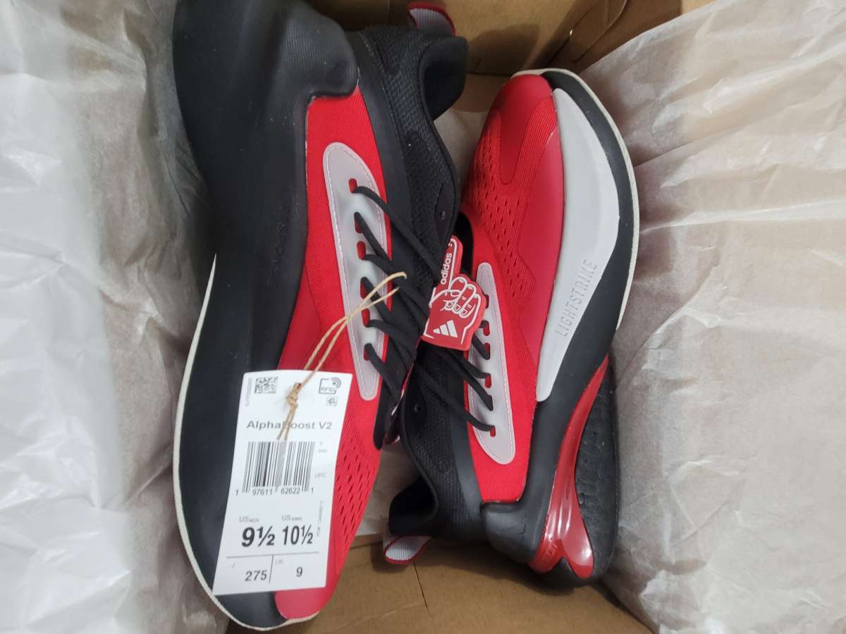 Adidas Mens Rutgers Alphaboost V2 Shoes