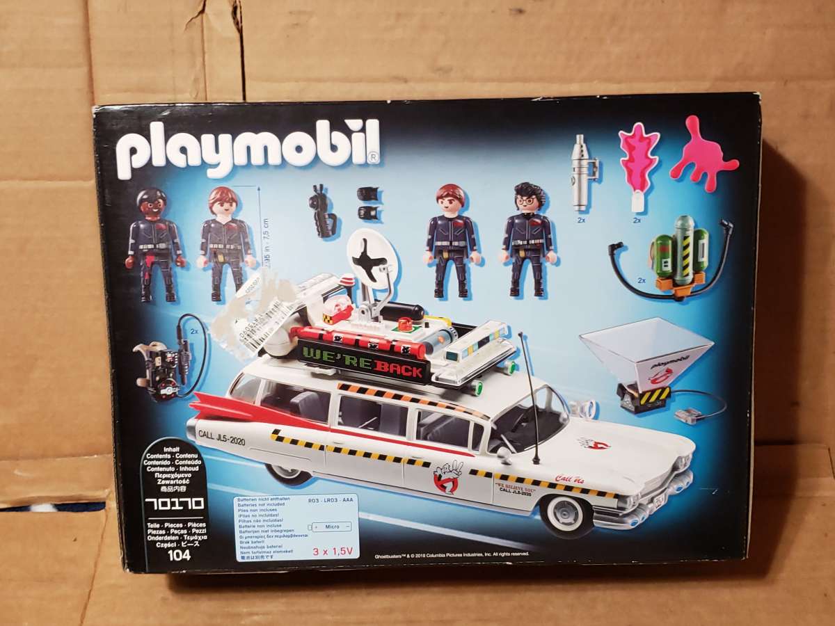 Playmobil Ghostbusters Ecto1A  70170 BRAND NEW SEALED