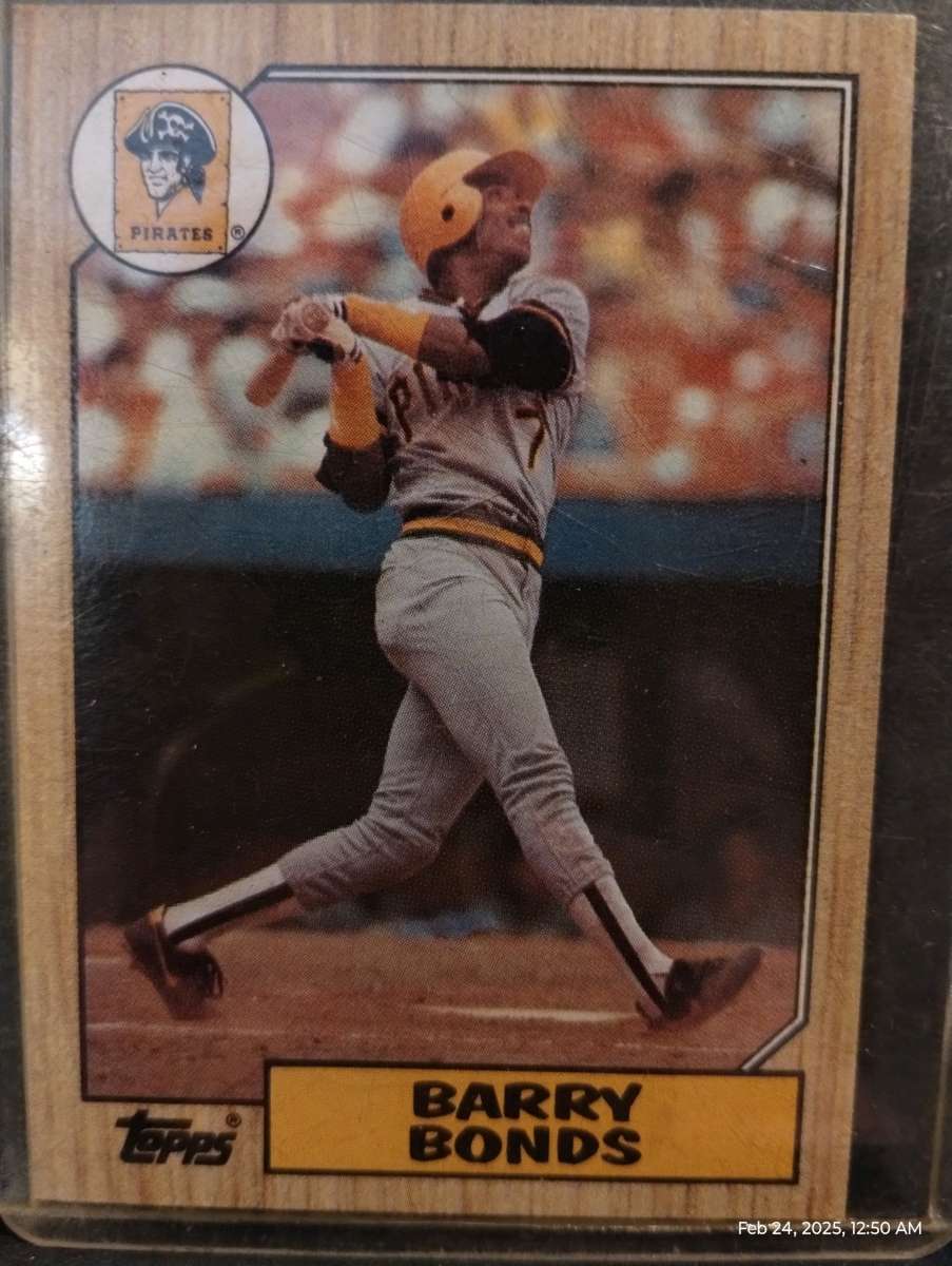 Barry Bonds baseball card Topps 320