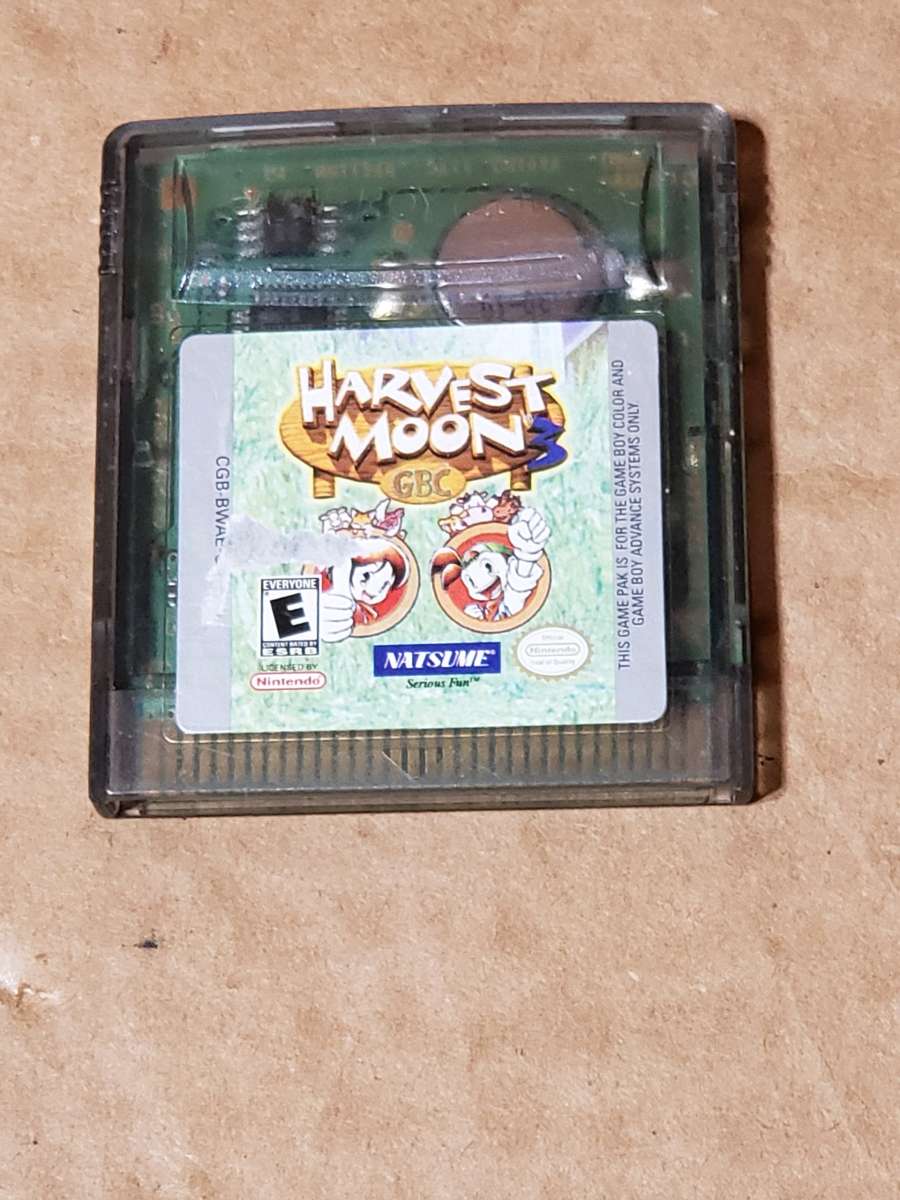 Harvest Moon GBC 3  Game Boy Color 2001  cartridge only