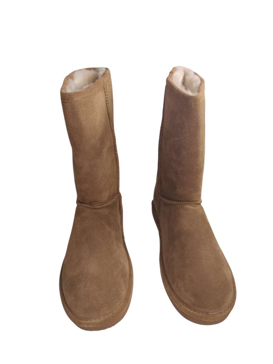 BEARPAW WOMENS BOOTS  ELLE TALL  US SIZE 10  BROWN