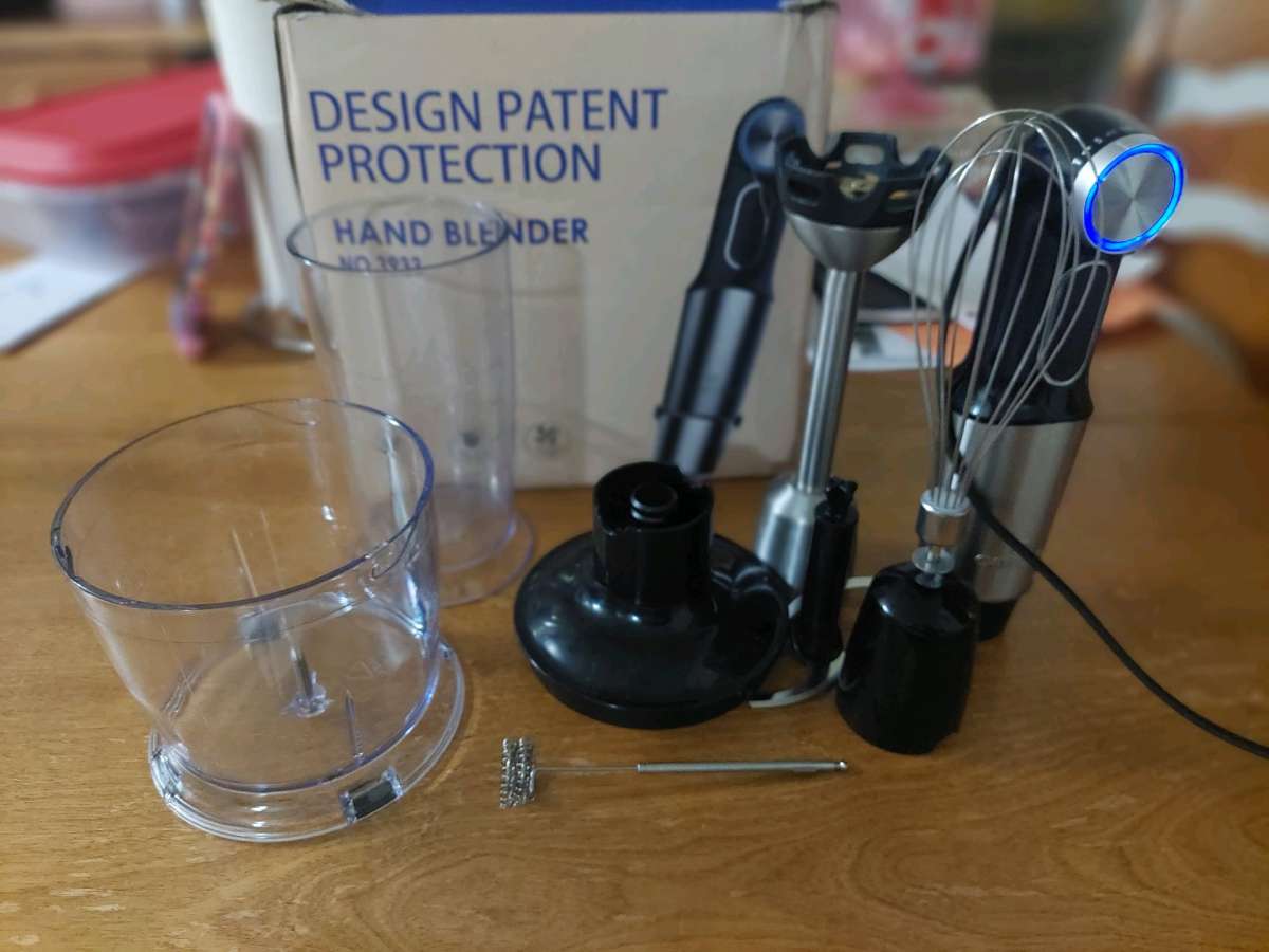 Gavasto Design Patent Protection  Hand Blander