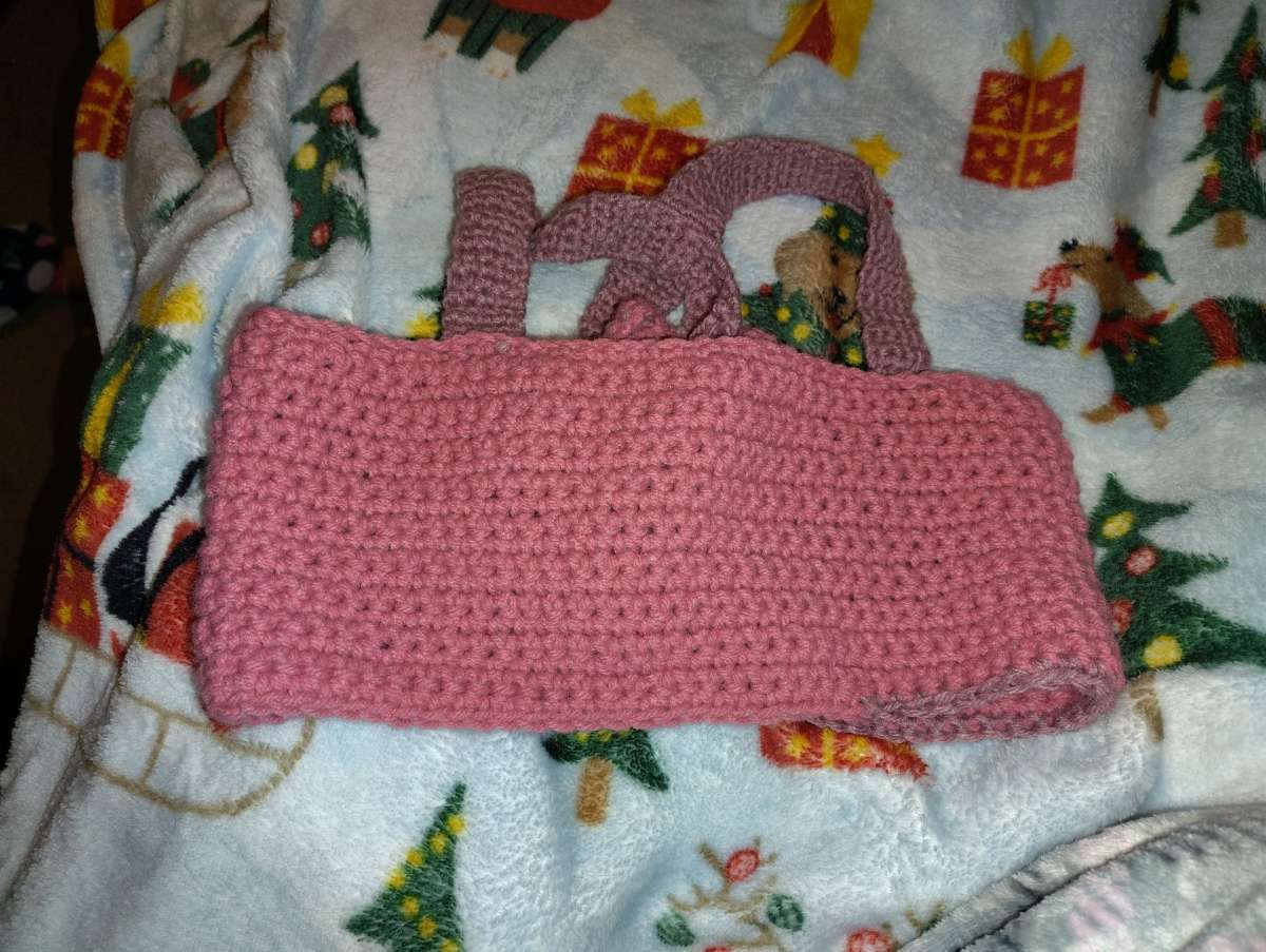 croshet tube top x on the back