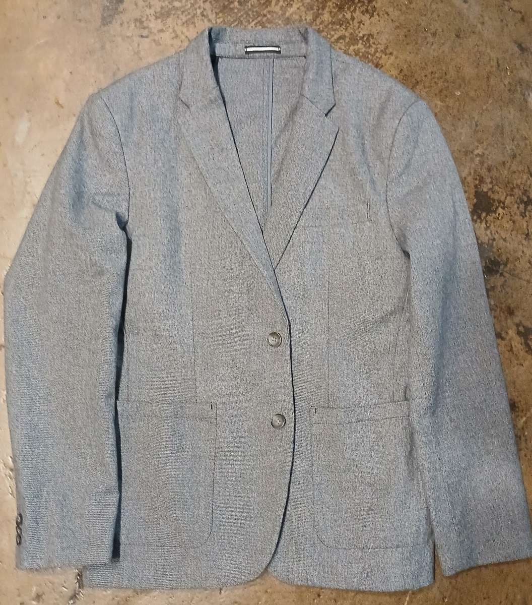 Gray Mens 2 piece suit Jacket and Pants