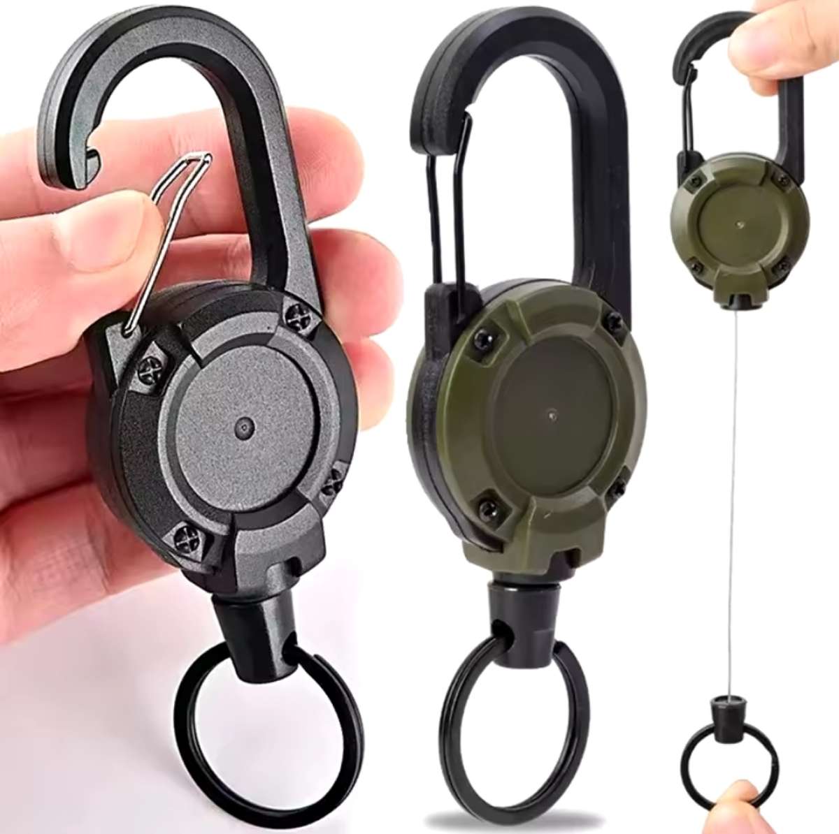 retractable steel cable buckles