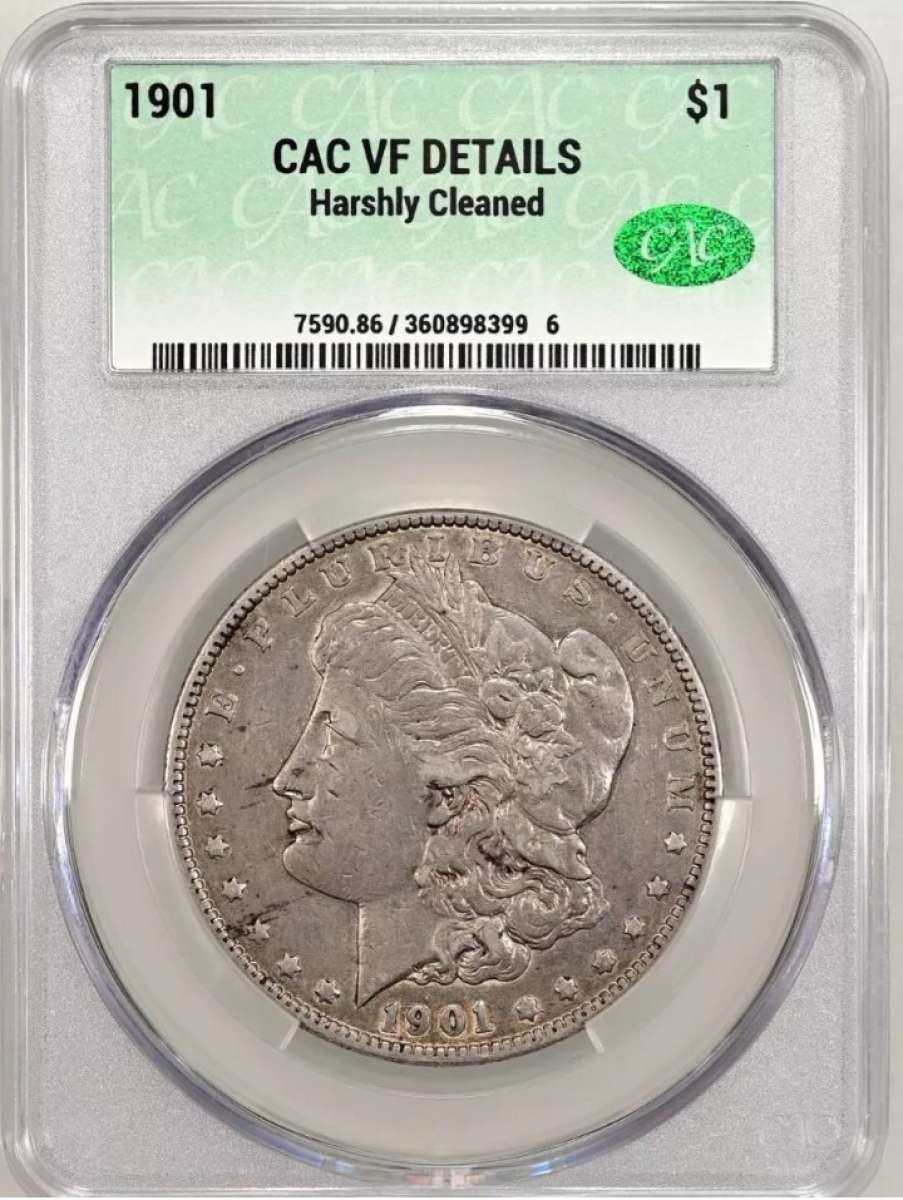 1901 P Morgan Silver Dollar