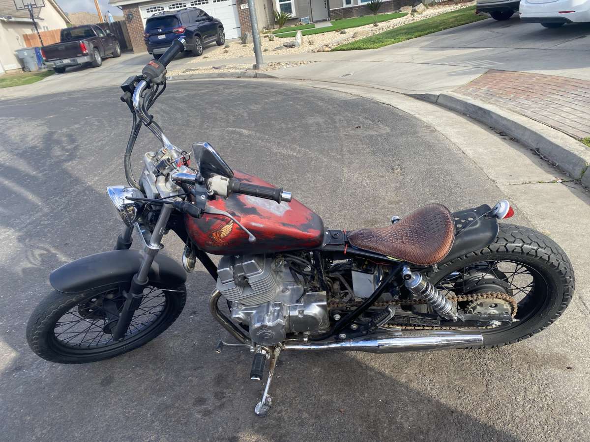 Motorcycle Honda Rebel 1985 950 Obo Fcfs