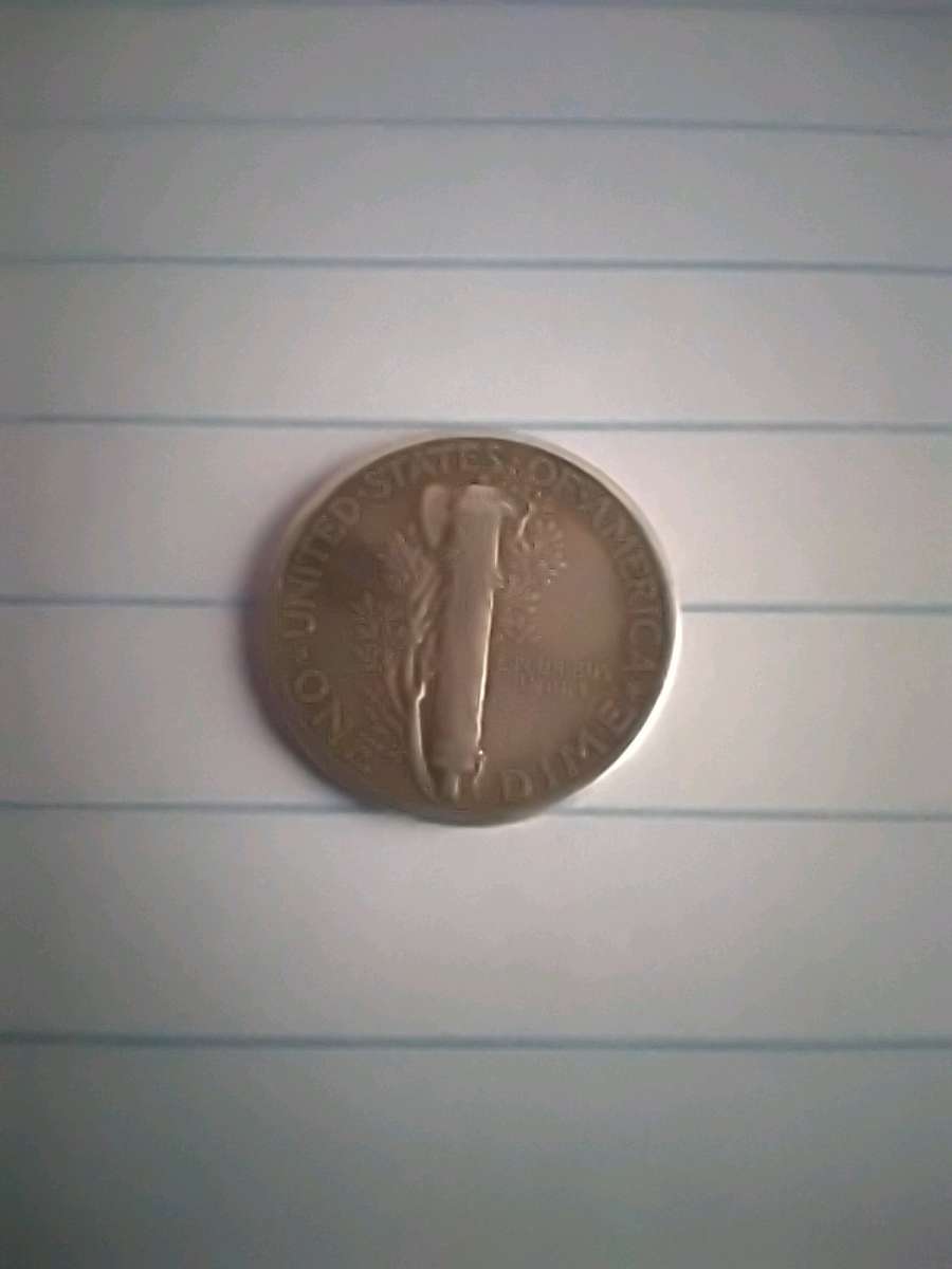 1944 Mercury dime