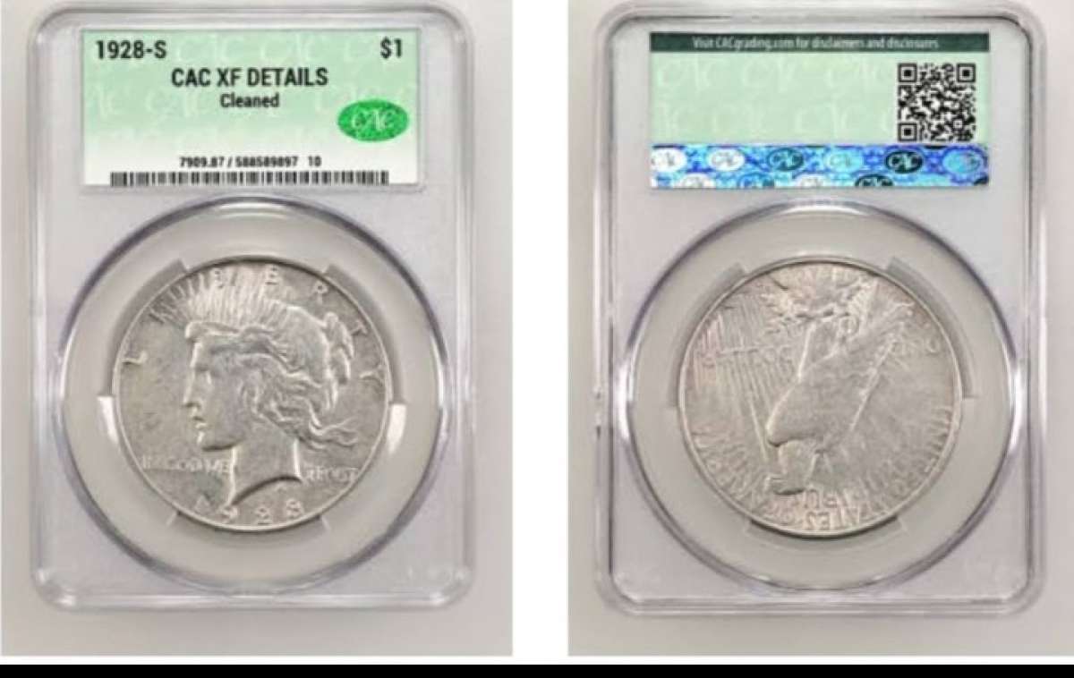 1928 S Peace Silver Dollar