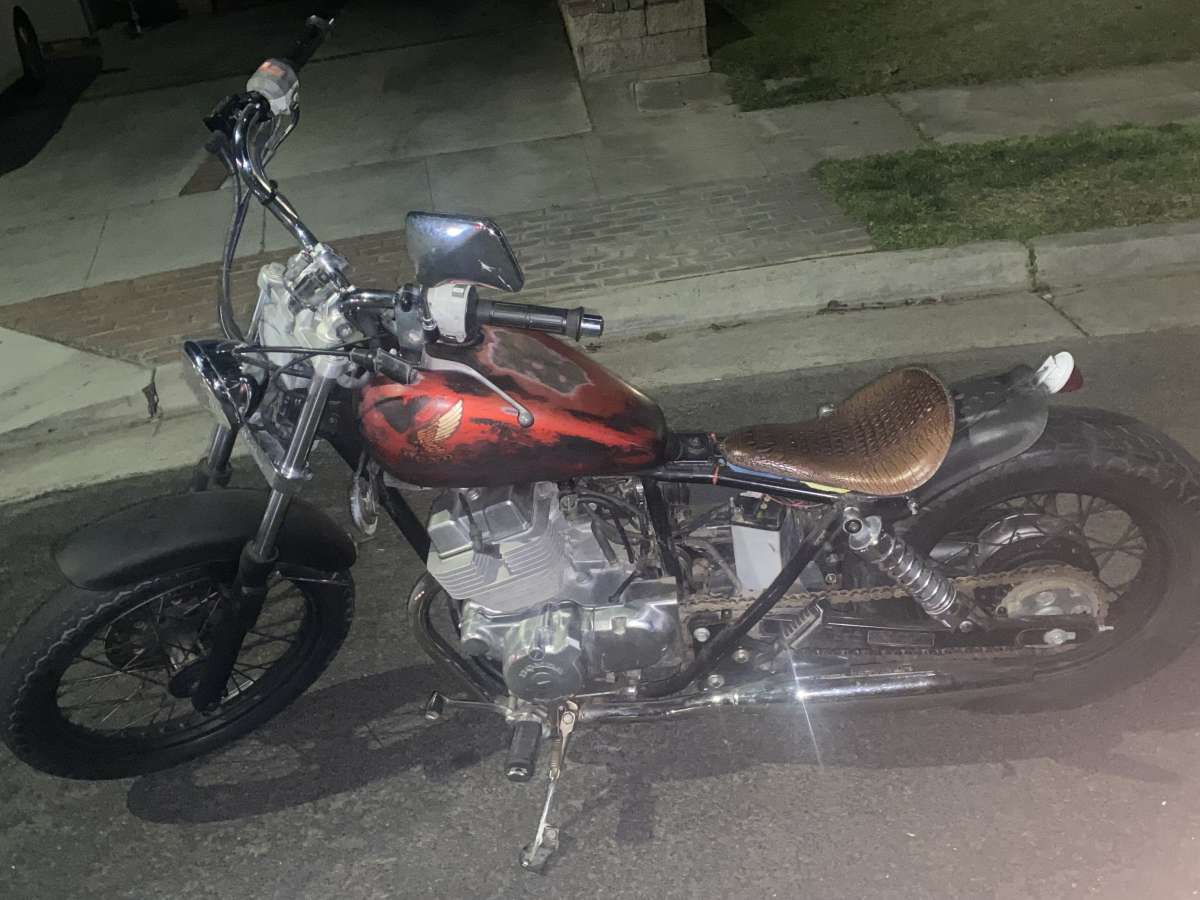 Motorcycle Honda Rebel 1985 950 Obo Fcfs