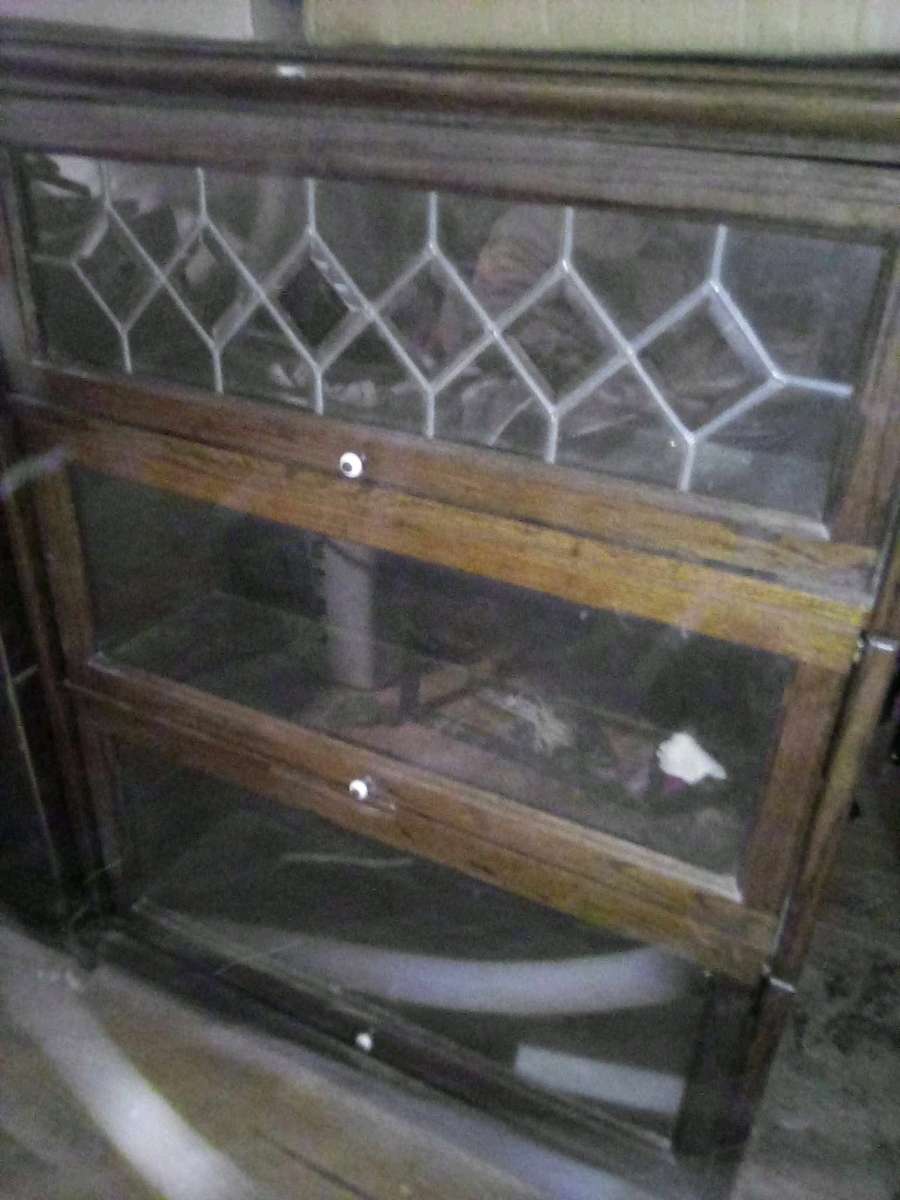 Wooden Glass Cabinet