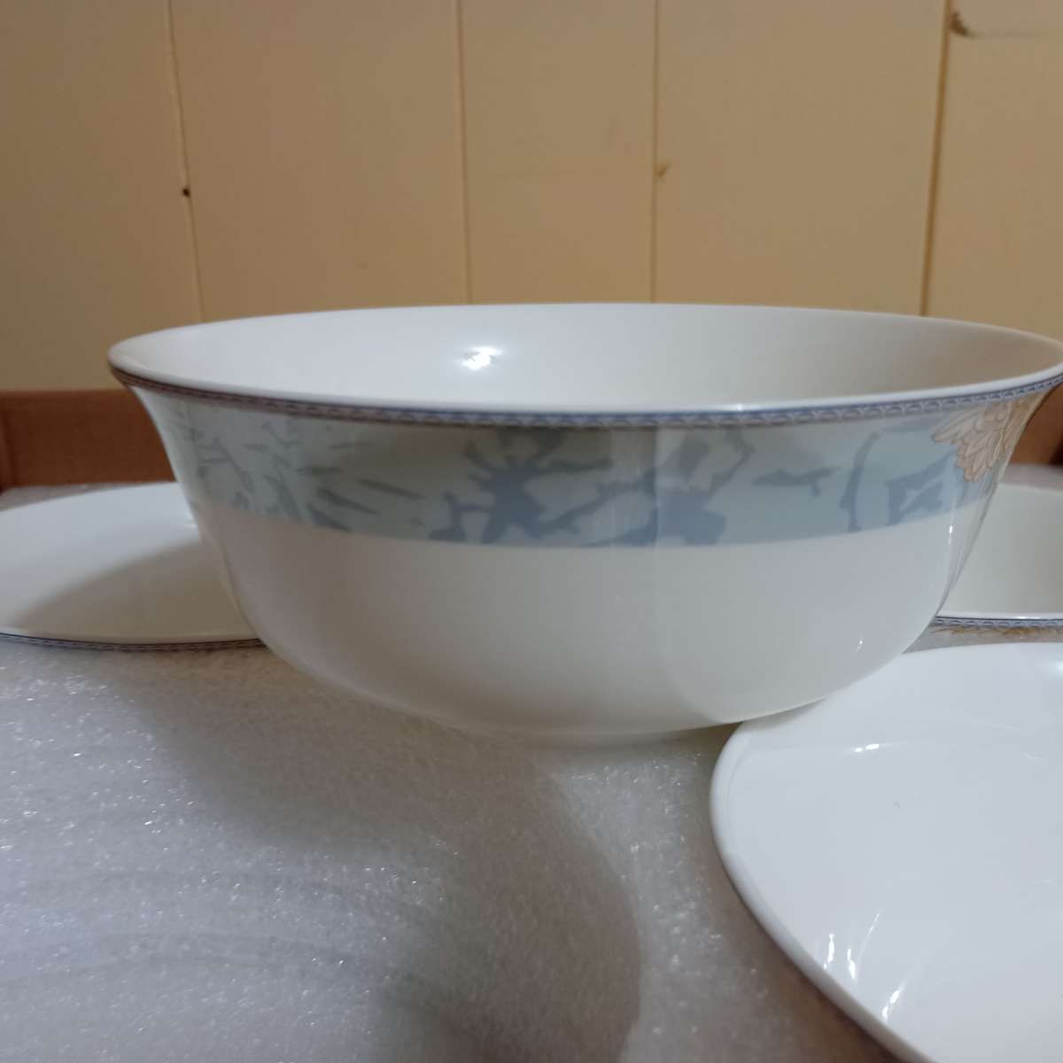 Fhgnysm 12 PieceBone China Tableware Set