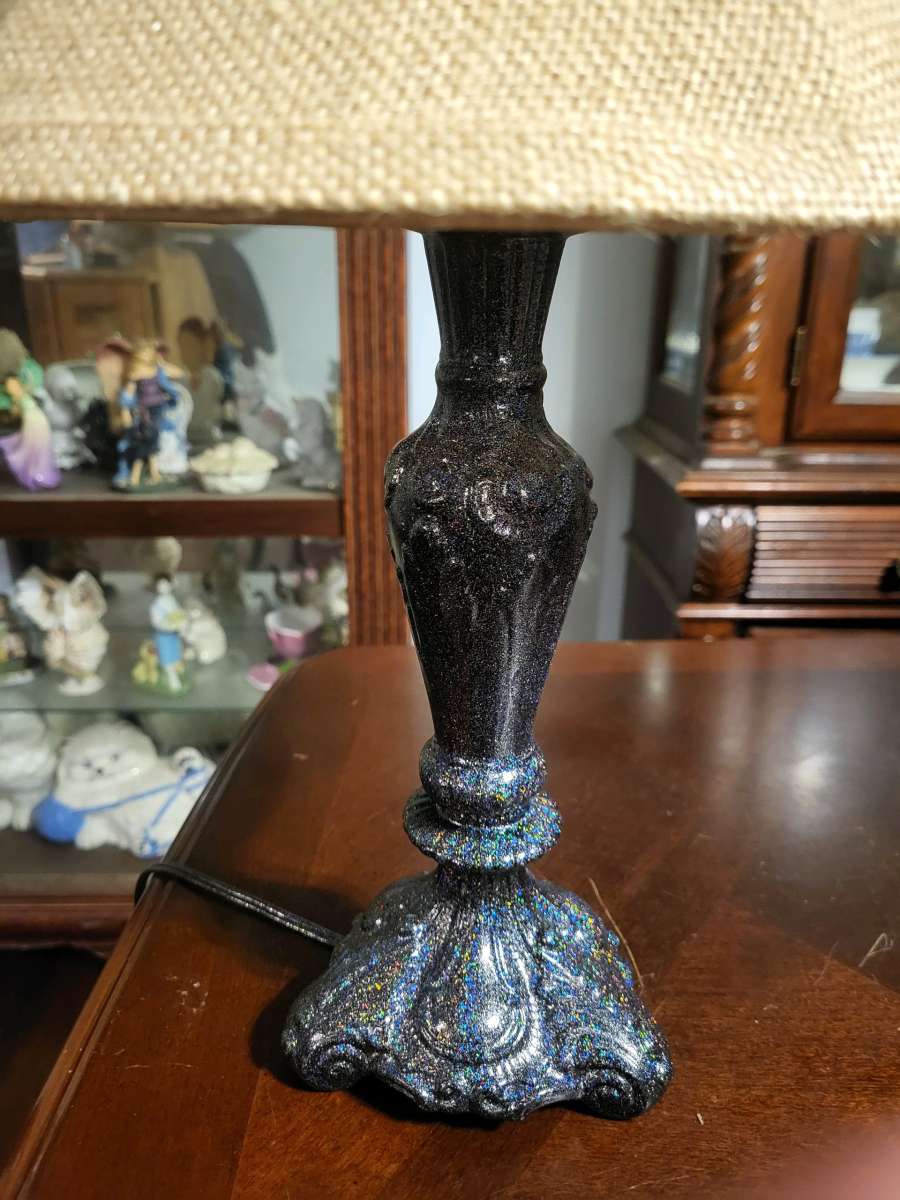 Super sparkly lamp