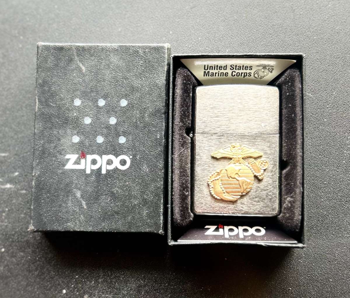 zippo collectible marine corps lighter