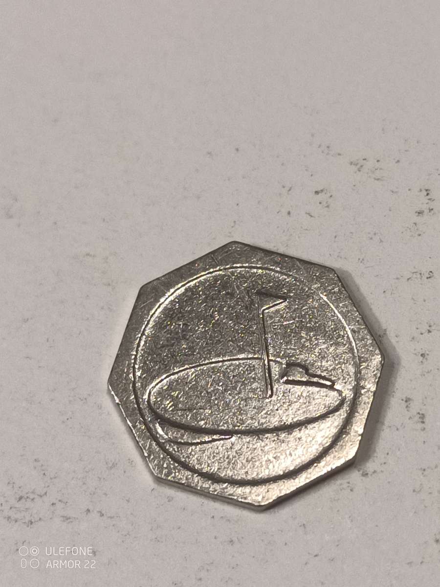 Vintage Generic Golf Driving Range Token