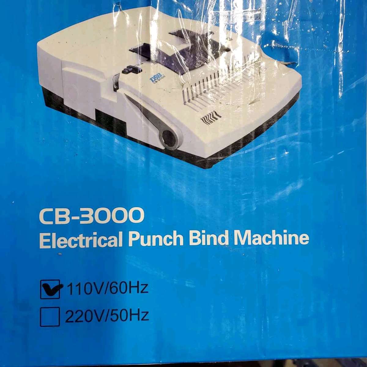 Electric Comb Punch Binding Machine  CB3000  DSB  RRR Home