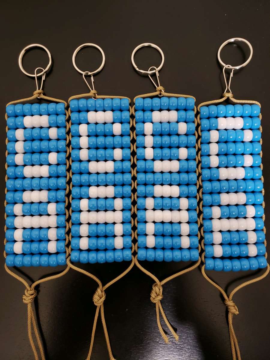 California initials Keychains