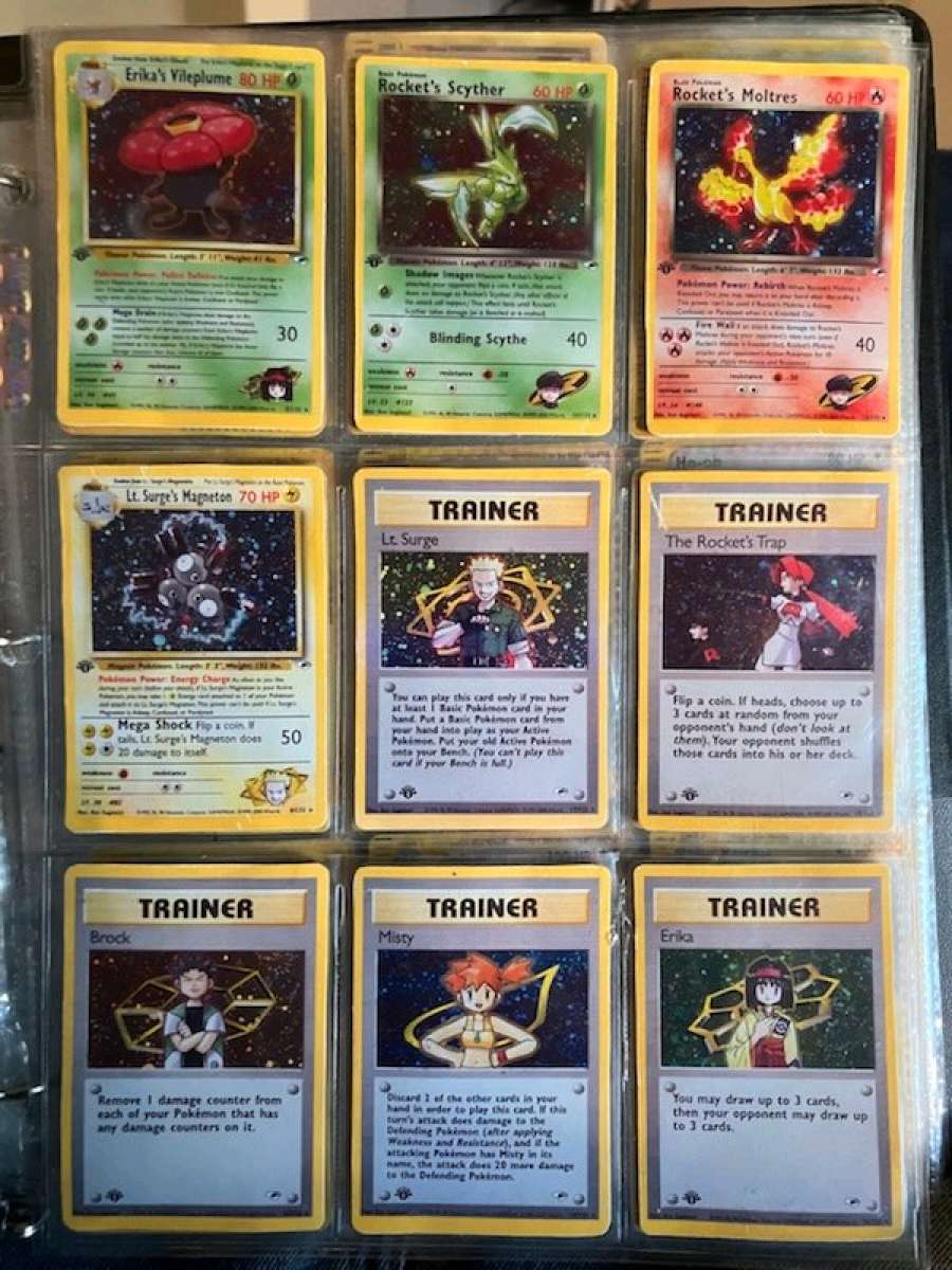 pokemon cards binder