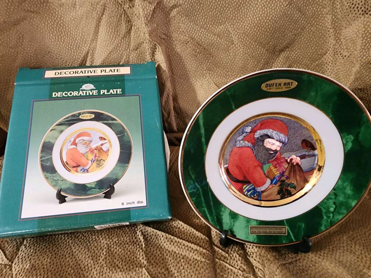 Vintage Dufex Art plate