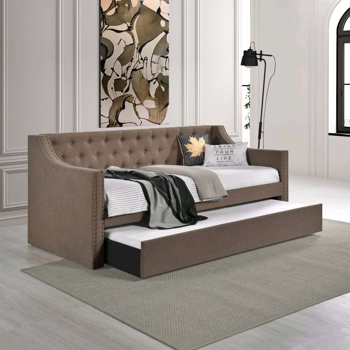daybed with trundle and twin size mattresses Ive had it a mo