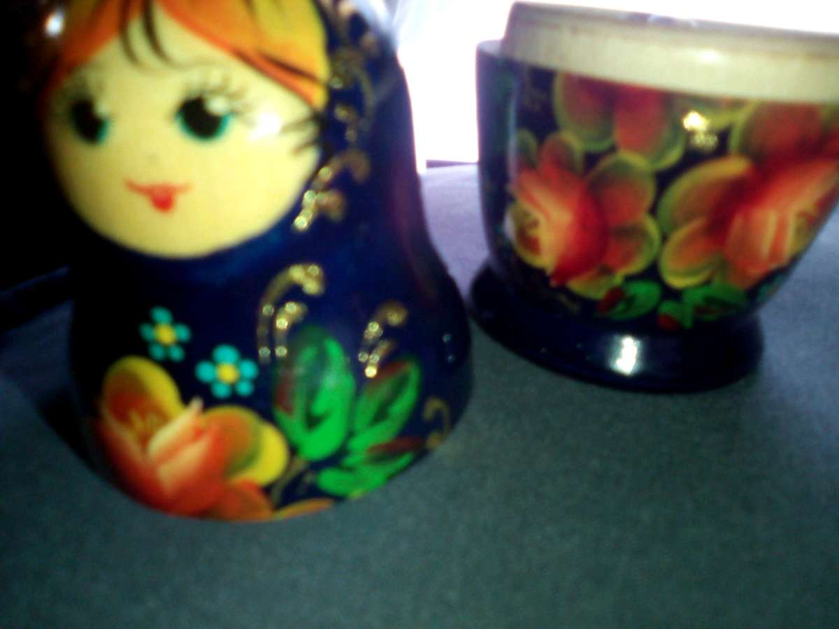Russian stacking doll vintage