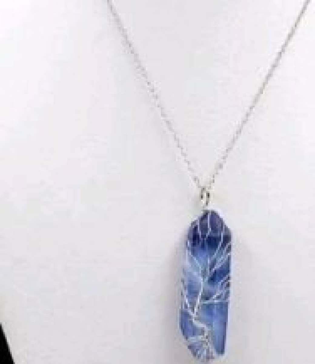 stone pendant necklace