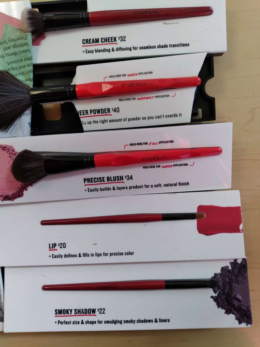 name brand makeup brushes by