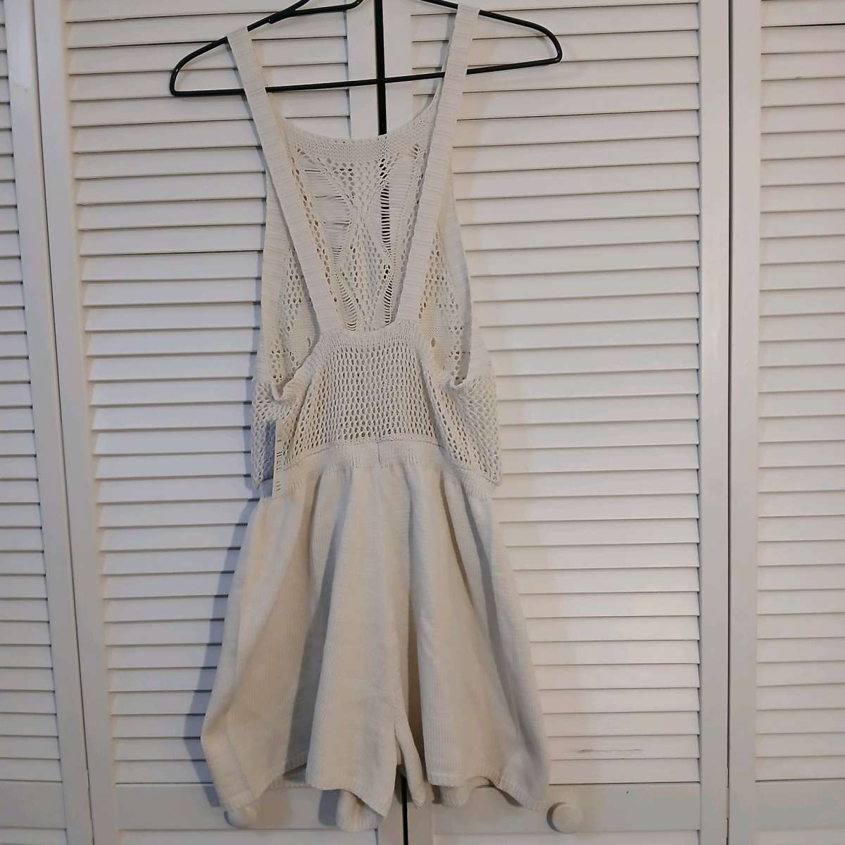 Cupshe Crochet Cover up Romper for Women Size S