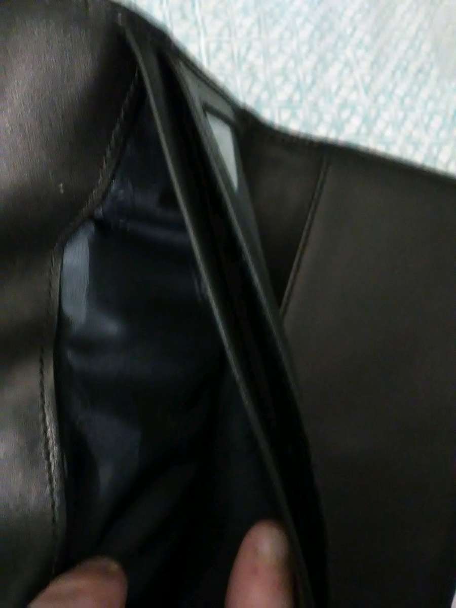 coach wallet black  need to go today