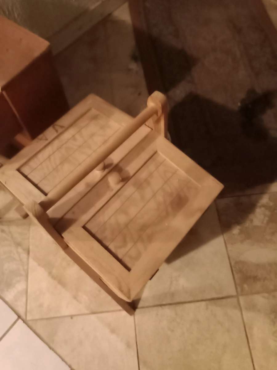 vintage sewing basket