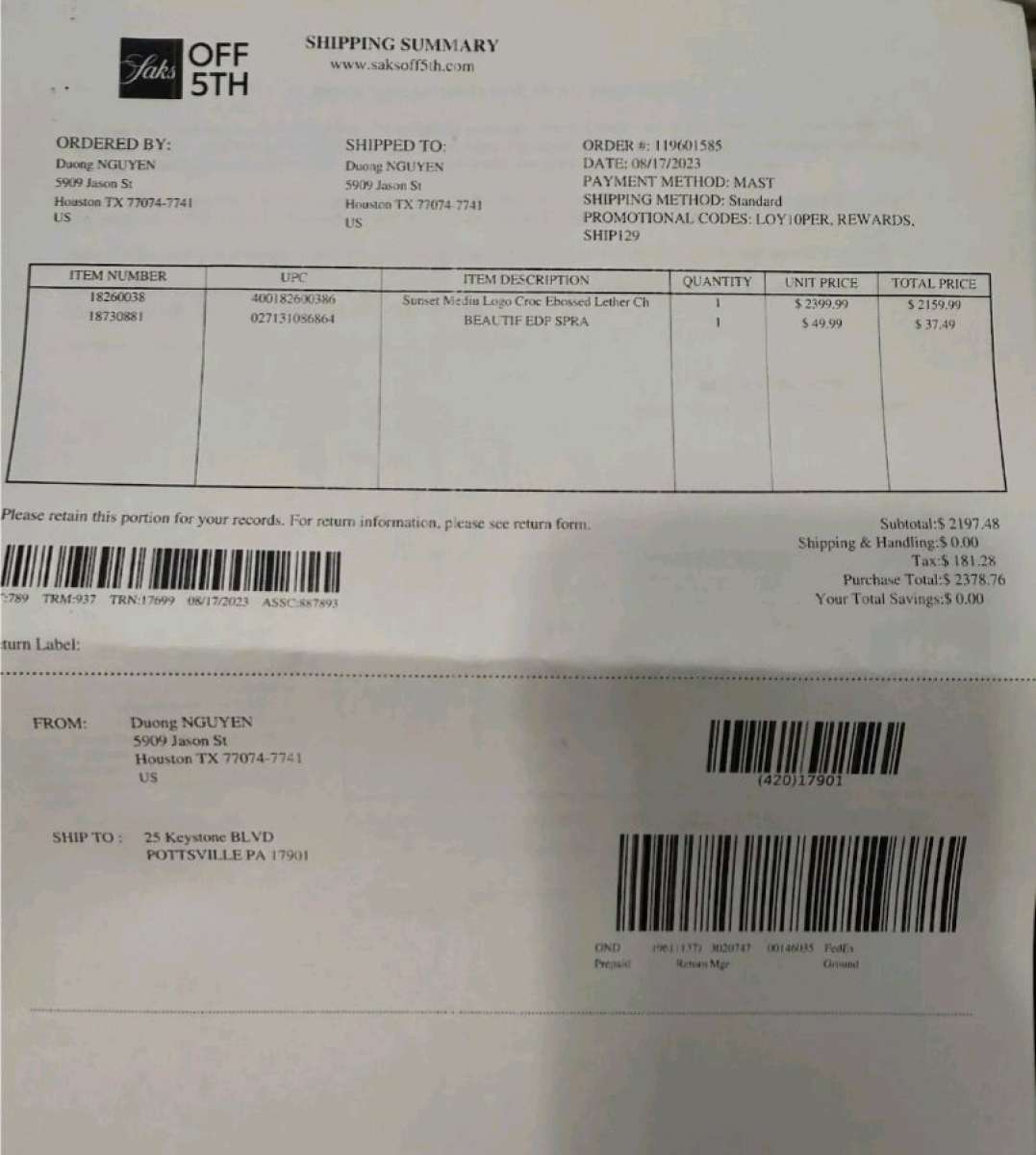 YSL Dark  Beige Medium Sunset CrocEmbossed Leather Shoulder