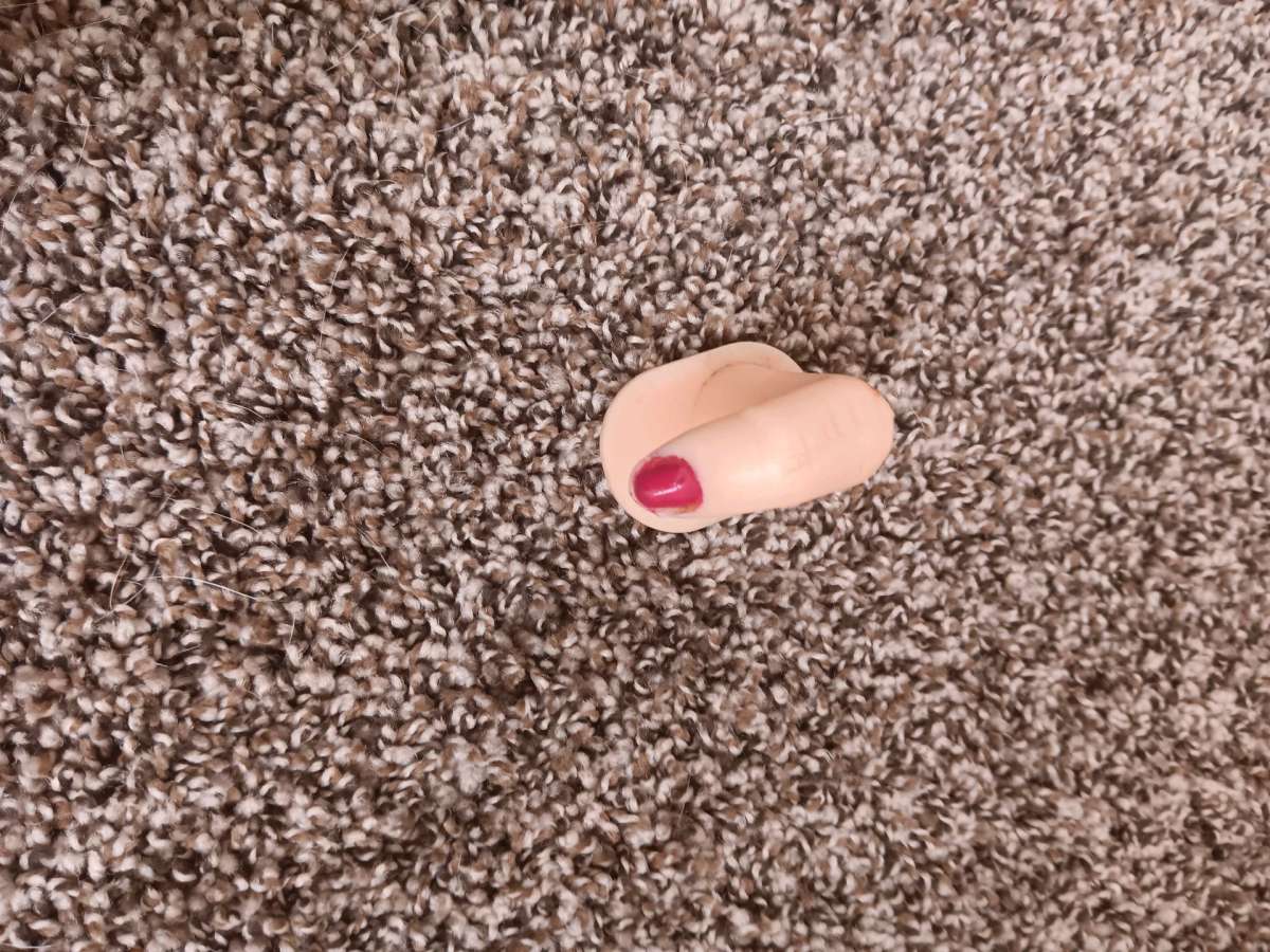 Finger hook adhesive