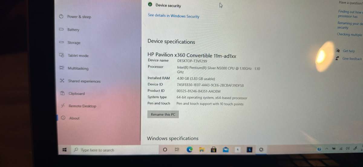 hp pavilion x360 laptop